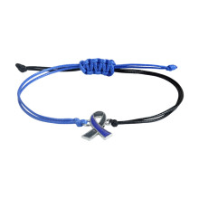 Armbånd til brystkreftbevissthet, justerbare rosa sløyfearmbånd for brystkreftoverlevende, gaver til veldedige aktiviteter