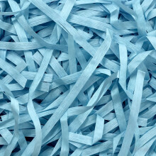 Papier de soie bleu découpé, idéal pour garnir, décorer et agrémenter vos boîtes et paniers cadeaux (113 g, n 4) pour Noël, la