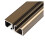 2.5Thickness Συρόμενη Πόρτα Πτυσσόμενο Χώρισμα, Πόρτα Συρόμενη Πόρτα Αχυρώνα Υλικό 1