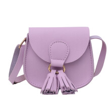 Mini roztomilá princezná kabelka, kabelky z umelej kože, strapcové crossbody kabelky, módna taška cez rameno