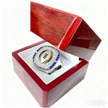 Michigan 2023 Wolverines National 2024 College Football Playoff 2023 Big Ten und 2024 Rose Bowl Meisterschaftsringe Set