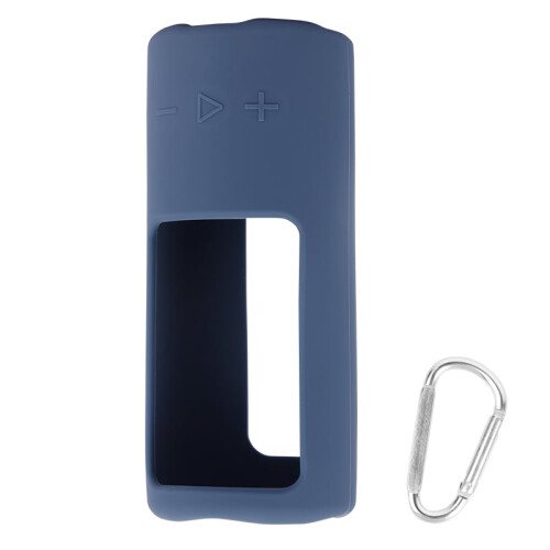 Compatível com a capa de silicone JBL Clip — capa protetora completa à prova de choque com gancho para transporte e acabamento resistente à
