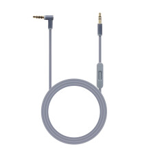 Replacement 3.5mm to 3.5mm Cable with Mic, 4.6ft, compatible with Beats Solo/Studio/Pro Headphones