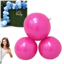Kit d'arche de ballons gonflables réutilisables, ballons en PVC avec élastiques, compatible avec toutes les pompes standard – 50 38 pouces