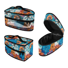 Borsa per ferro da stiro a vapore da viaggio con motivo floreale, solo custodia.