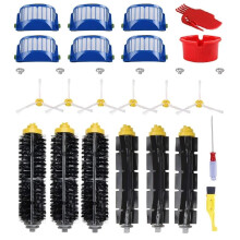 Piezas de repuesto para las series 694/692/690/680/660/665/651/650/614/500/595/585/564: Cepillo lateral, cepillo de cerdas, cepillo batidor flexible,