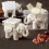 Μπομπονιέρα γάμου διακόσμηση σπιτιού Lucky Elephant Tea Light Κηροπήγιο Κηροπήγιο 1