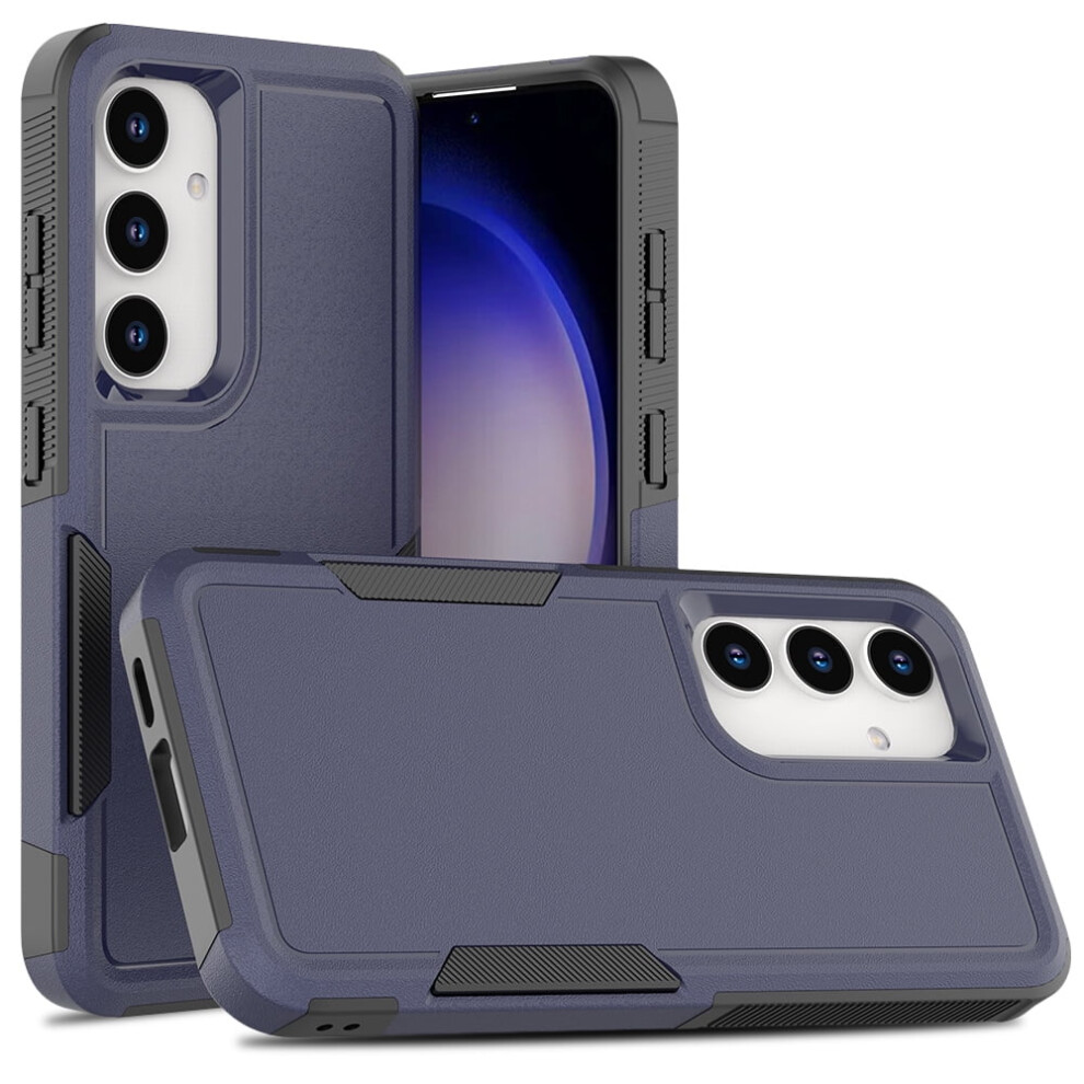Defender Case For Samsung Galaxy S24 5G 6.2" Â Heavy Duty, Dustproof, Shockproof, Non-Slip, Blue 9193271110620