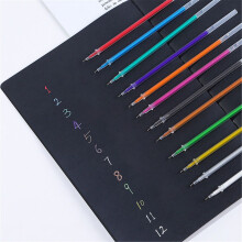 Juego de bolígrafos de gel con purpurina premium (0,8 mm) – Colores aleatorios, escritura suave para manualidades, garabatos, dibujos y libros