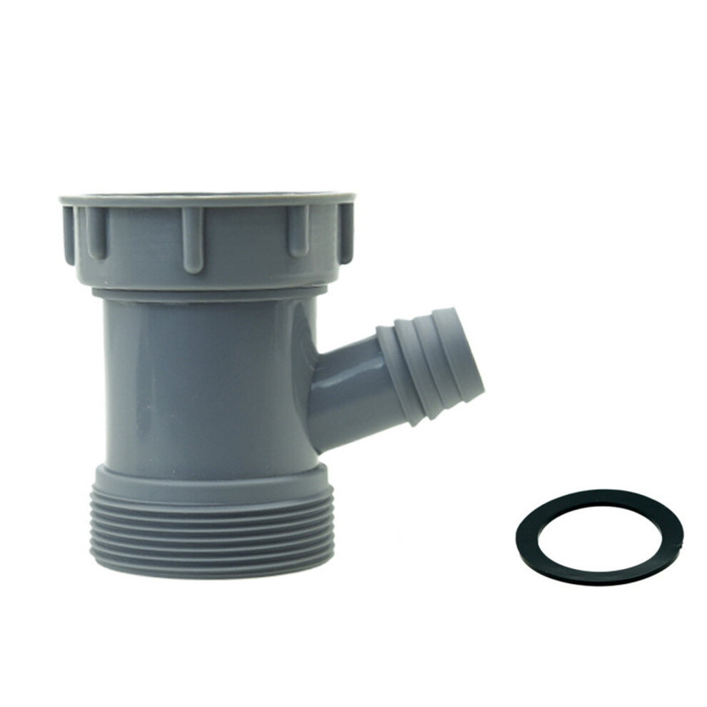 Kitchen Sink Drain Pipe Y Adapter With Strainer Connector & Dishwasher In Upgrades Kitchen Sink Waste Outlet Fittings 9193271111900