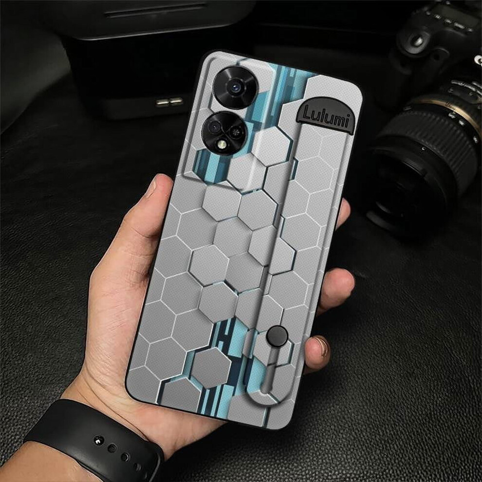 Phone Case Compatible With Tcl 50 5G/50Xe 5G/50Xe Nxtpaper 5G Â Dirt-Resistant Silicone, Kickstand, Wristband, Anti-Knock 9193271111887