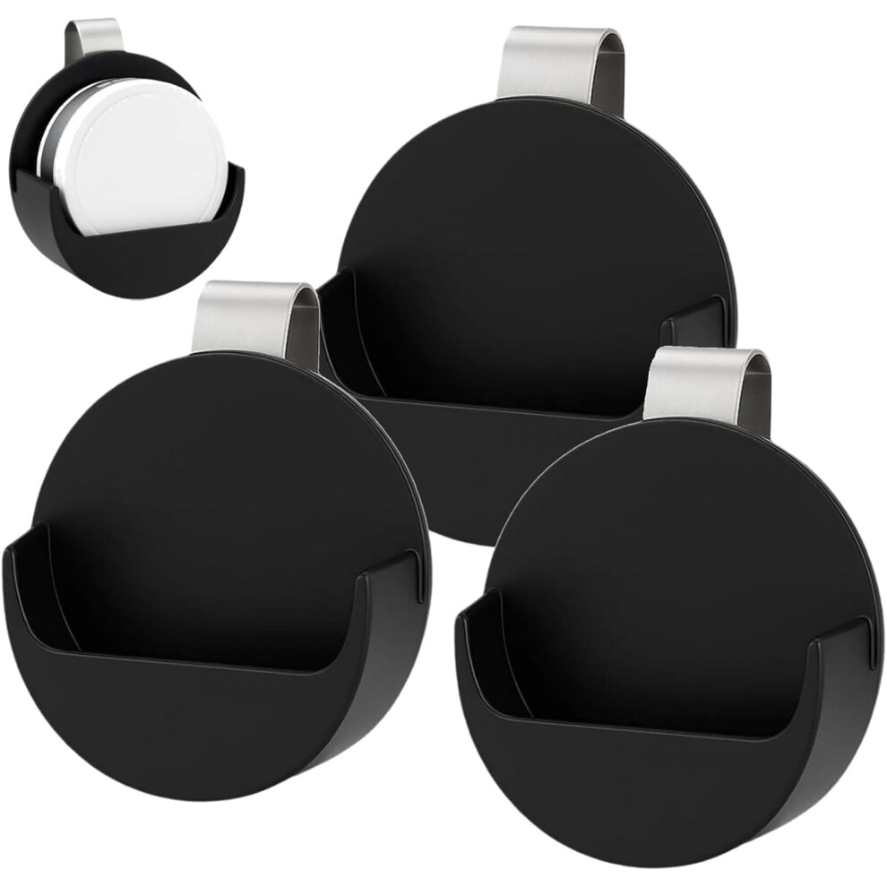 Chew Can Holder For Car Visor Â Lightweight Pouch Clip With Secure Storage, Compatible With All Vehicles (3Pcs) Black 9193271111764
