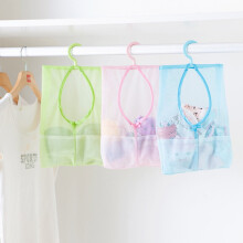 2Pcs Clothes Pin Bag for Line with Rotatable Hanger Design for Drying Underwear and Socks 14.54X10.61X0.12in
