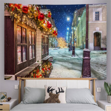 Fondo de Navidad para Fotos Christmas Picture Backdrop Festive Interior with Gifts 37x29in for Family Holiday Kids New Year Party Photo Booth