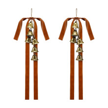 Laços de veludo para decoração de interiores – Guirlandas aconchegantes, enfeites para janelas, paredes e portas, compatíveis com vitrais e