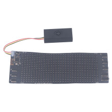 Programmierbares RGB-LED-Schild 170x70 mm Bluetooth-App-Steuerung Werbetafel