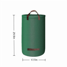 Feledorashia Garden Leaf Bag Reusable Yard Waste Bag for Outdoor Lawn Cleaning