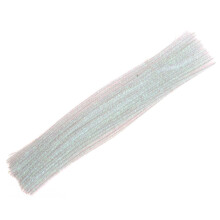 Masteelf 100pcs Sparkly Tinsel Pipe Cleaners for Kids Art Glitter Iridescent Chenille Stems for DIY Crafts Christmas Holiday Decorations