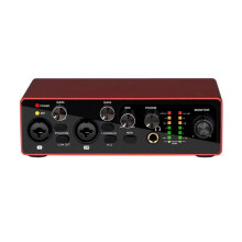 MB22 Professional Sound Card USB Audio Interface 48v Phantom Power Supply for Live Studio Streaming Podcasts
