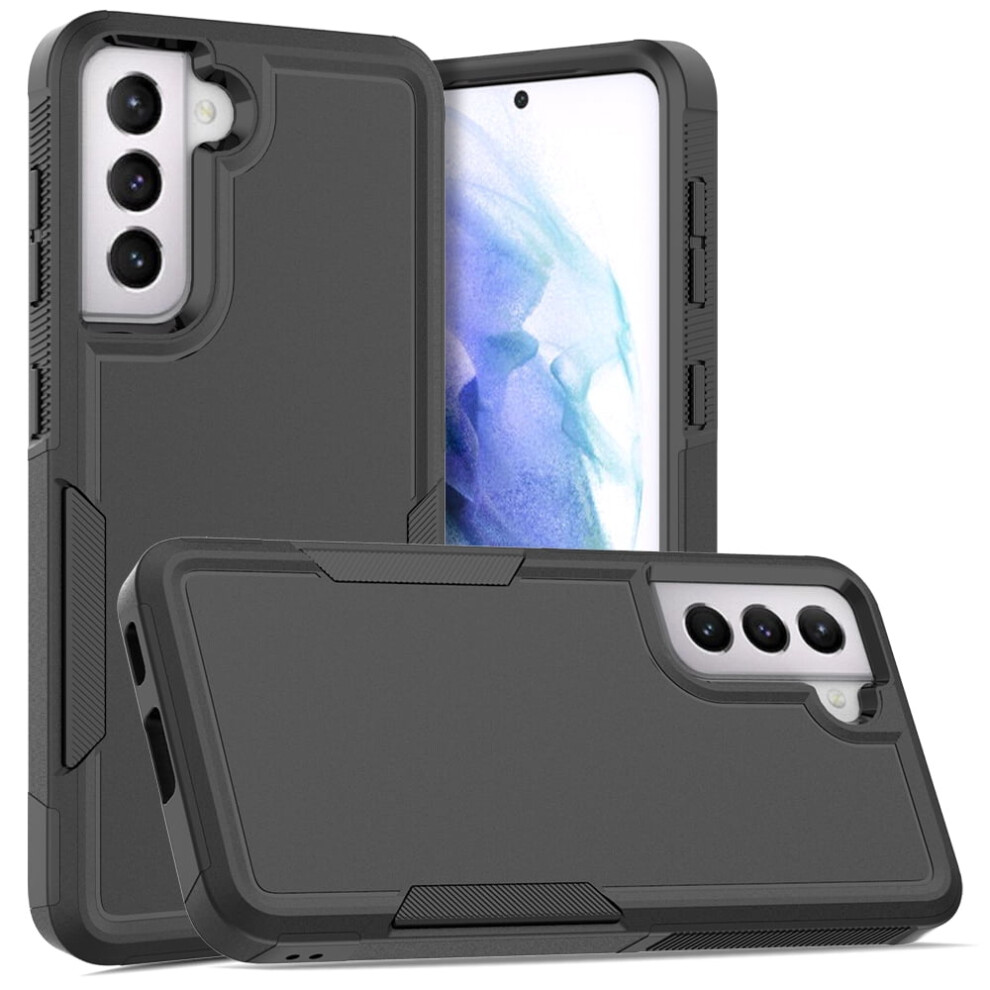 Defender Case For Compatible With Samsung Galaxy S21 5G Â Rugged, Dustproof, Shockproof, Non-Slip Protective Cover, Black 9327961756045