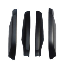 Roof Rack Rail End Cover, 4Pcs Roof Rack Cover Shell Cap Replacement for  Land  Prado Fj120 2003 - 2007 2008 2009 Car Accessories Black