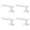 Clothes Hook Hat Rack Baseball Cap Storage Rack Wall Mounted Hat Belt Storage Hook 1