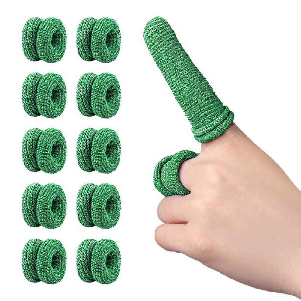 20-Pack Elastic Cotton Finger Bandage Rolls â Soft, Breathable, for Injury Protection & Swelling Relief â Compatible with Sports, Construction,