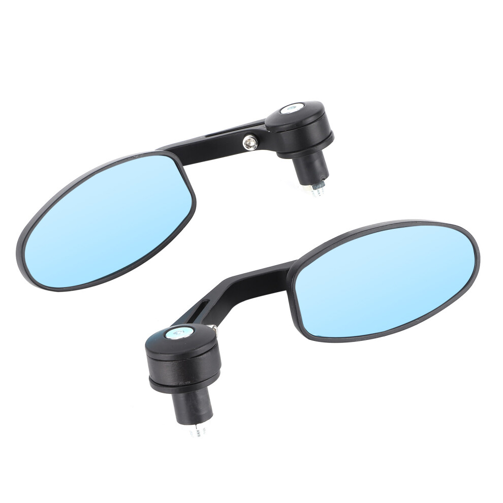 2Pcs Motorcycle Rearview Mirrors, 19Cm X 5.3Cm Black 9421392138170