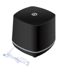 USB Computer Speakers, Laptop External Speaker with Stereo Sound, RGB Lights, Volume, Portable Small Computer Soundbar for PC, Desktop