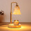 Electric Candle Warmer Lamp with Timer, Adjustable Height & Dimmable, Compatible with Jar Candles, Includes 2 Bulbs 1