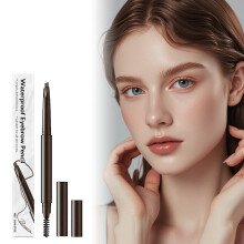 Magic 2 in 1 Eyebrow Pen Pro, Waterproof Brow Pencil, Long-Lasting Eyebrow Pencil For Grooming & Shaping Brows, Last All Day Makeup
