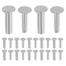 14Pairs Silver Cutlery Repair Rivets for and Kitchen Tools