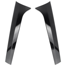 Gloss Black Rear Side Wing Roof Spoiler Stickers Cover Trim For   ML GLE Class W166 2012-2018