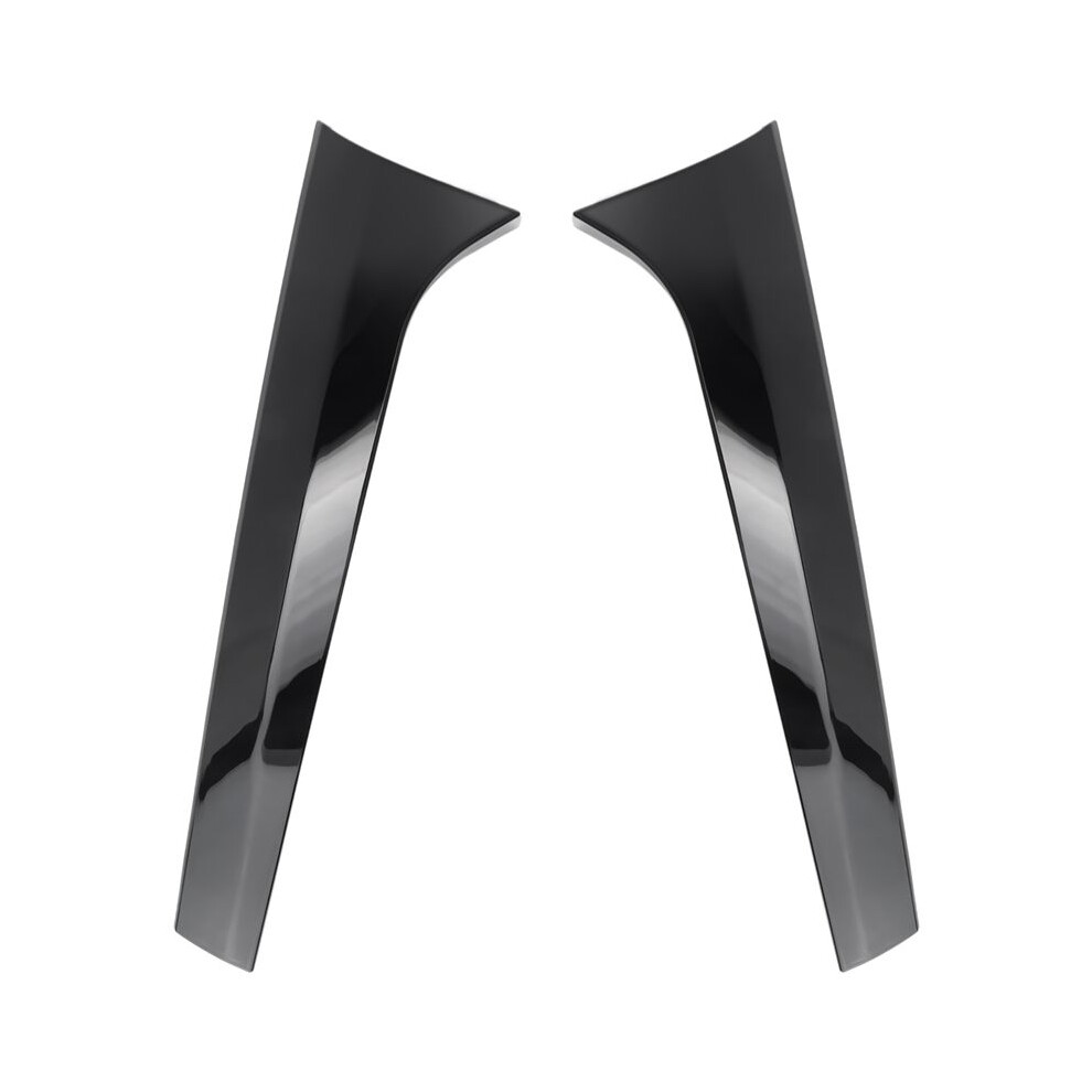 Gloss Rear Side Wing Roof Spoiler Stickers Cover Trim For Ml Gle Class W166 2012-2018 Black 6034264348701