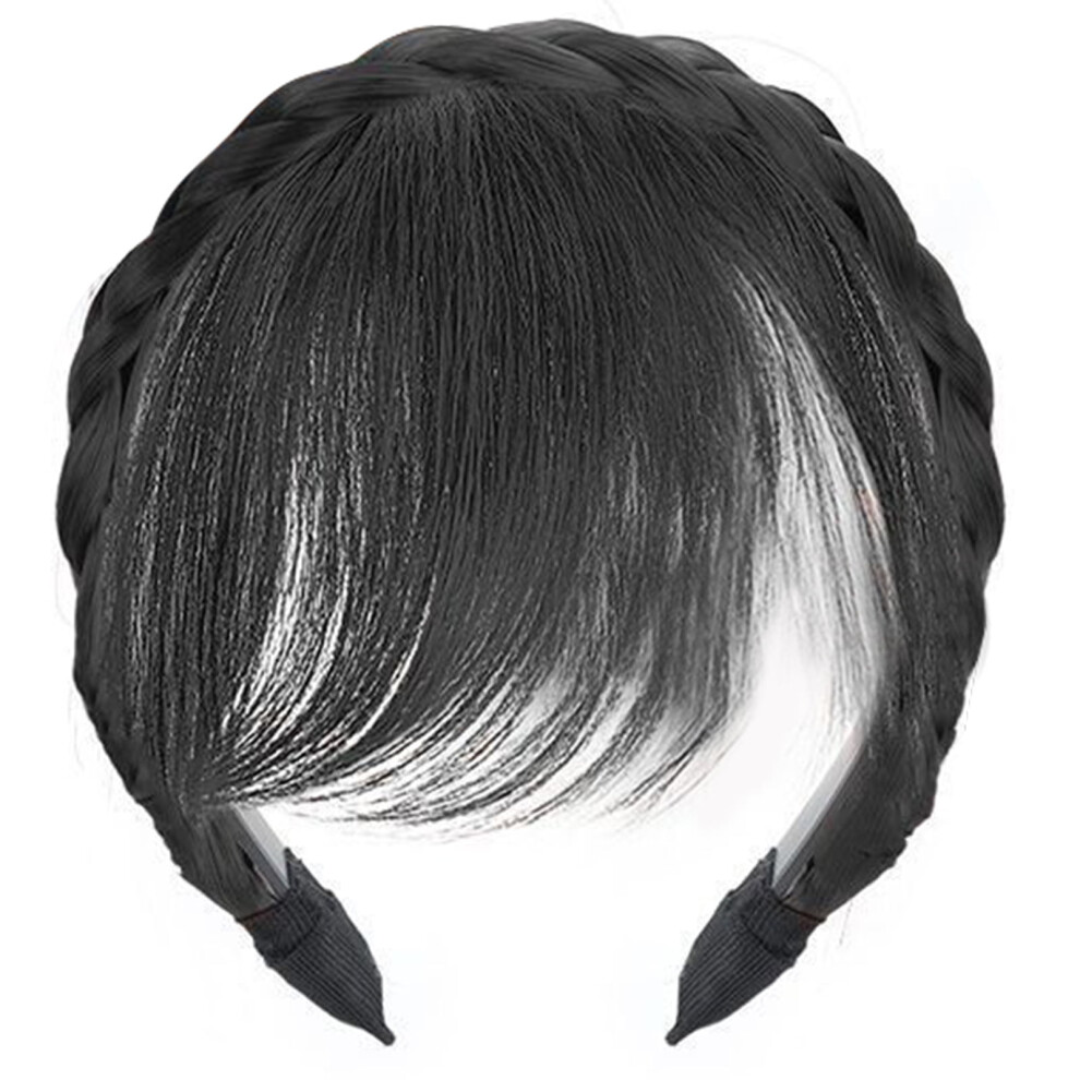 Women's Synthetic Bangs Headband Wig Hairpiece