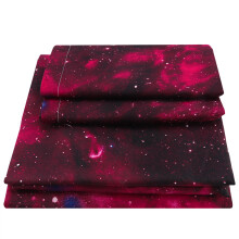 Cosmic Comfort, hoogwaardig polyester beddengoed voor een eenpersoonsbed, 3D-geprint ruimtethema voor kinderen
