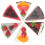 12Pièces Gâteaux Slices Simulés Colorés Pour Éducation Et Décor 5
