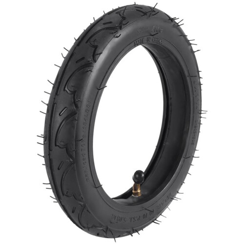 Pneu de 8 Polegadas de Boa Qualidade 8X1 1/4 Pneu de Scooter e Conjunto de Câmara de Ar Válvula Dobrada Adequado para Bicicleta Pneu de Scooter 1