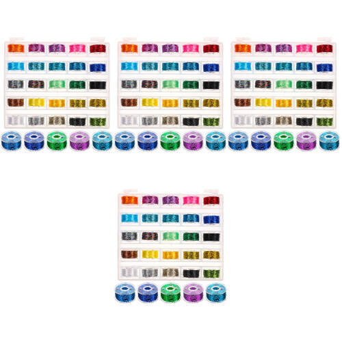 100Rolls Multi-Function DIY Embroidery Thread Set for Sewing 1