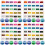 100Rolls Multi-Function DIY Embroidery Thread Set for Sewing 4