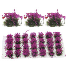 Bouquet Fleurs Violet Pour Micro Jardin DIY