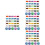 100Rolls Multi-Function DIY Embroidery Thread Set for Sewing 5