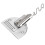 Binder Machine Presser Foot for Sewing, 4-Fold Angle Binder Stainless Steel Overlock Binding Edge Folder Compatible with Lockstitch and Computerized 6