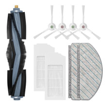 For DEEBOT T10 Robot Vacuum Cleaner Replacement Spare Parts Main Brush Side Brush Hepa Filter Mop Rag