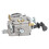 Aluminum Carburetor for T435, 522007601, 167g 1