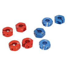 Aluminum Alloy 12mm RC Wheel Hub Adapter with Pins for Redcat 1/10 RC Car