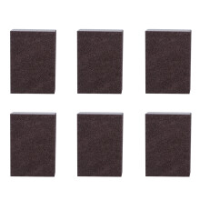 Professional Sanding Sponges, Emery Sponge for Precision Sanding, 6Pcs Durable Sanding Blocks for Wet Dry Sanding Tasks