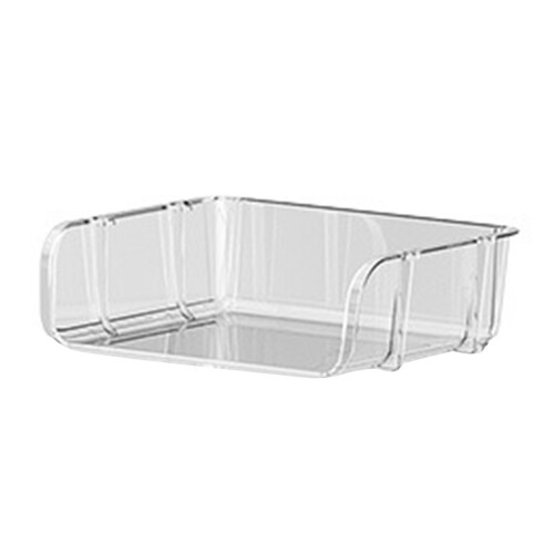 Commercial Grade Sugar Packet Caddy Side Cutouts Transparent Stackable Plastic Container Dishwasher Safe Clear Storage Holder Modern Kitchen 2