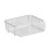 Commercial Grade Sugar Packet Caddy Side Cutouts Transparent Stackable Plastic Container Dishwasher Safe Clear Storage Holder Modern Kitchen 4