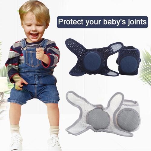 Παιδικές επιγονατίδες Unisex με αντιολισθητικά σωματίδια, μαλακό ύφασμα, 2